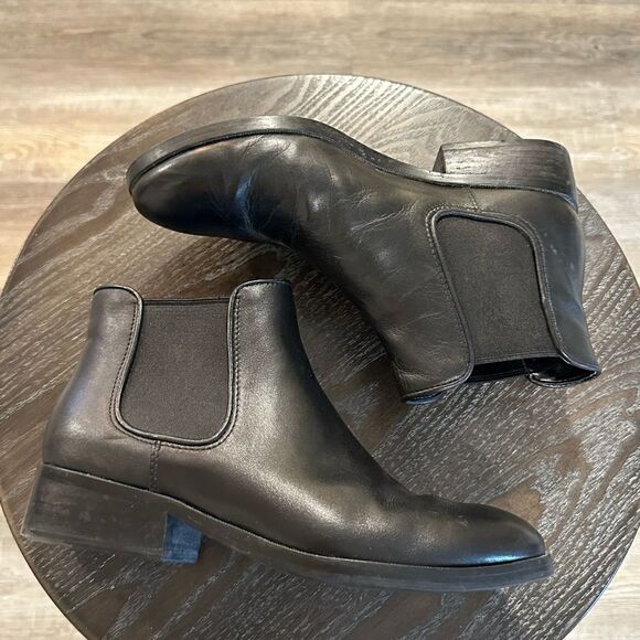 Cole Haan Womens Black Ferri Ankle Booties Boots Size 8 B - Picture 5 of 7